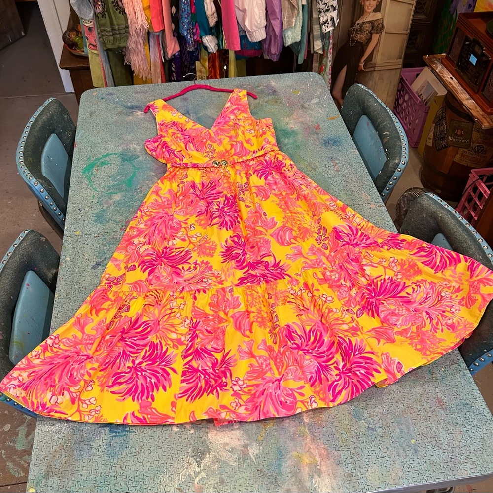 Lilly Pulitzer Dress with Belt